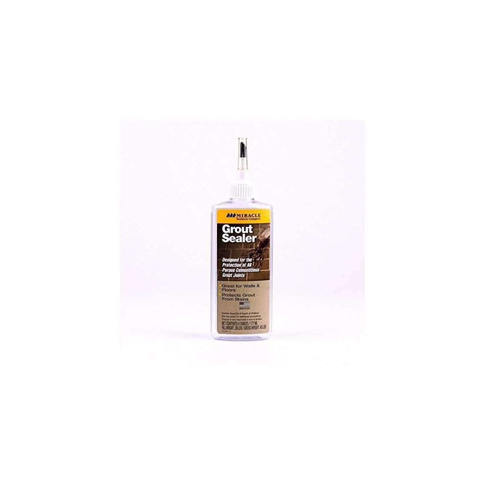Miracle Sealants Grout Sealer 177ml - Protection for All Porous Cementitious Grout Joints