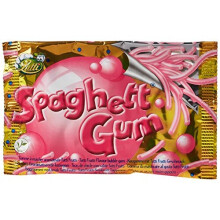 Lutti Candy Spaghetti Gum Original (Pack of 24)