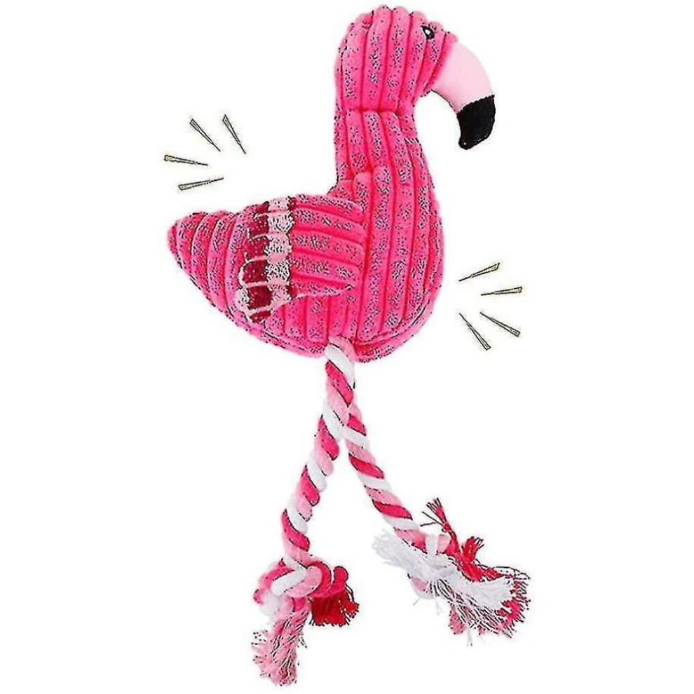 Squeaky Plush Dog Toy, Interactive Stuffed Dog Chew Toys With Squeaker, Durable Pet Toy For Small Me 