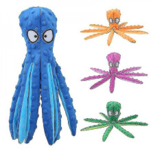 Pet Dog Toy Puzzle Resistant Octopus Skin Shell Octopus Peluche Jouet Squeaker Chew Training Pets Pr