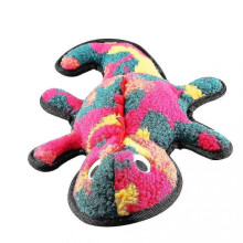 Durable Plush Squeaky Dog Toy, Camouflage Dinosaur, Christmas Dog Toy