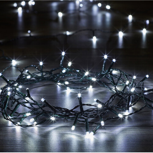 Smart Garden Christmas Decorative String Lights Cool White Outdoor/Indoor 50LED