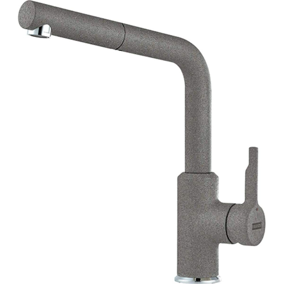 Franke 115.0595.089 Urban Pull-Out - Stone Grey Kitchen Sink tap Made of Granite (Fragranite) spout grey-115.0595, Gris Pierre