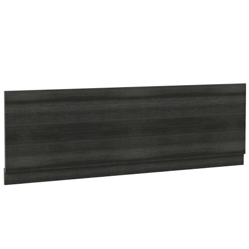 Modern Bathroom 1700mm Front Side Bath Panel 16mm MFC Charcoal Grey Easy Cut 2