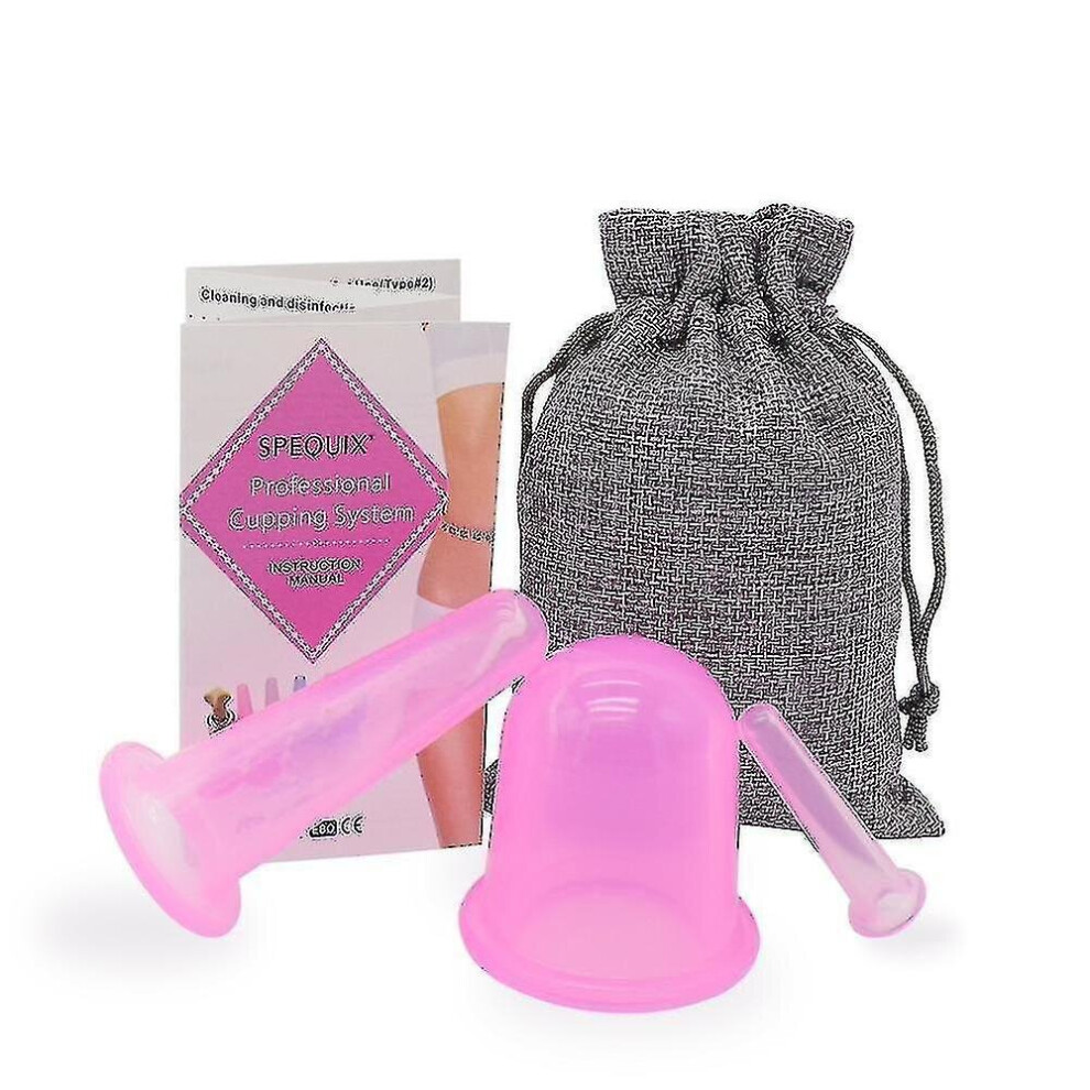 Hkhbjs White Full Body Amp; Face Vacuum Therapy Silicone Massage Cups Set For Anti-Cellulite(White)