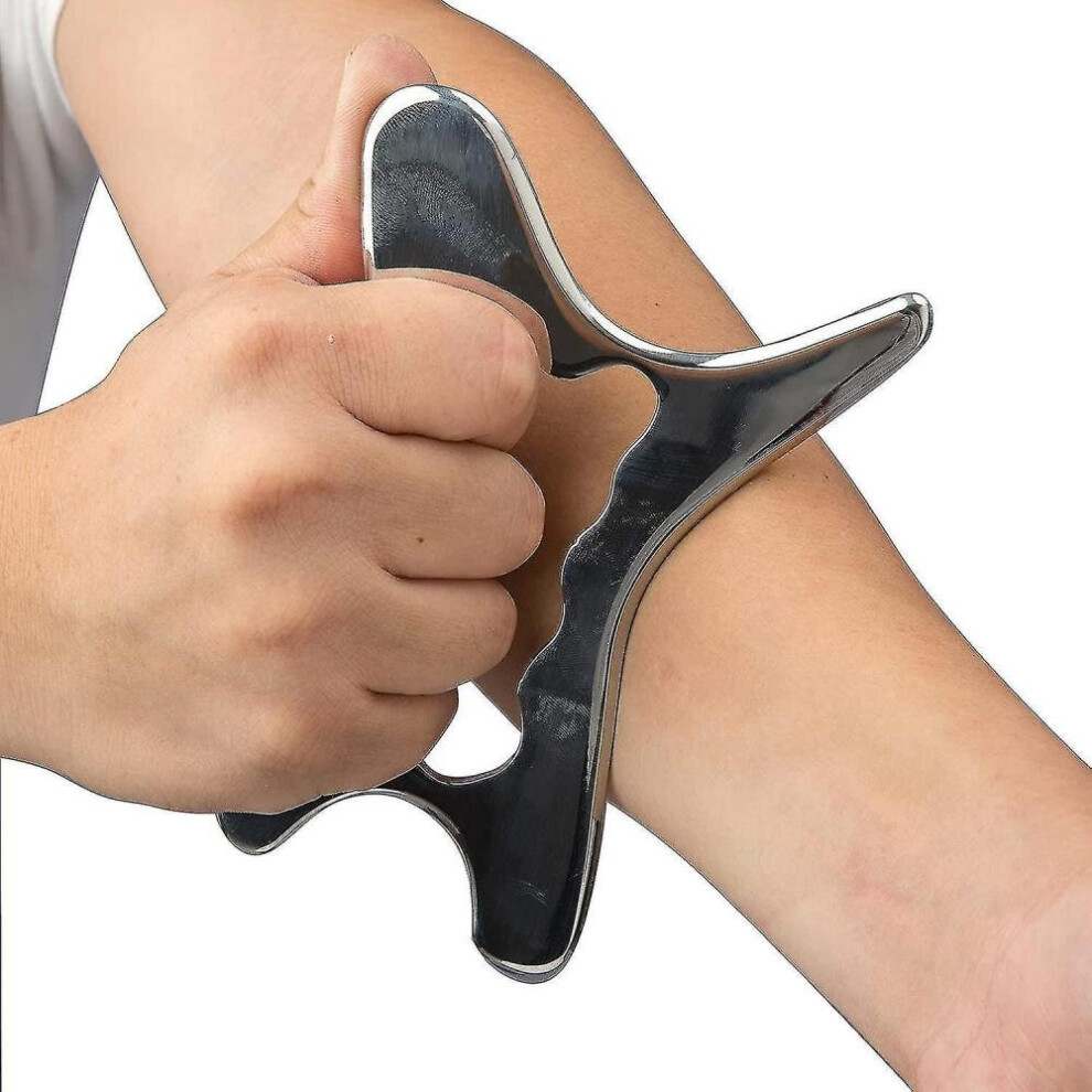 Hkhbjs Gua Sha Massager Stainless Steel Scraping Tool Physical Therapy Body Massager