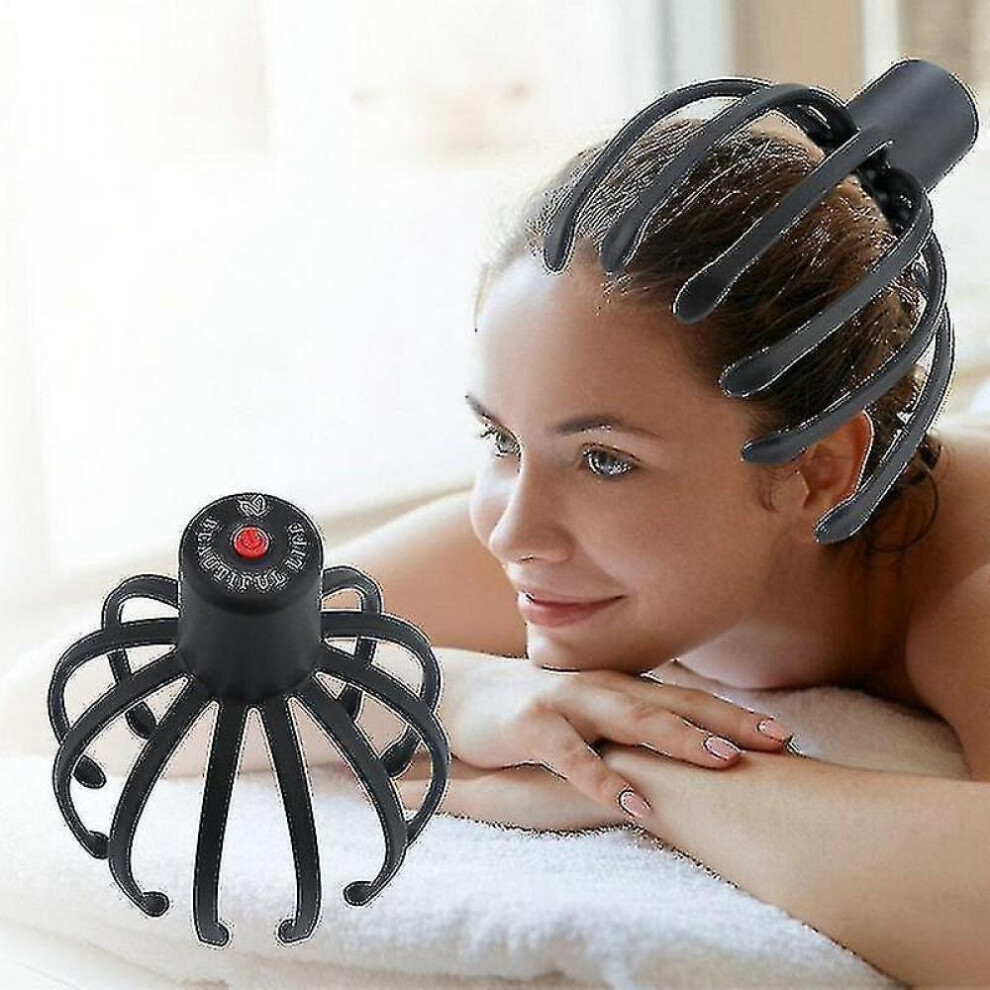 Hkhbjs Household Portable Usb Rechargeable Electric Head Massager