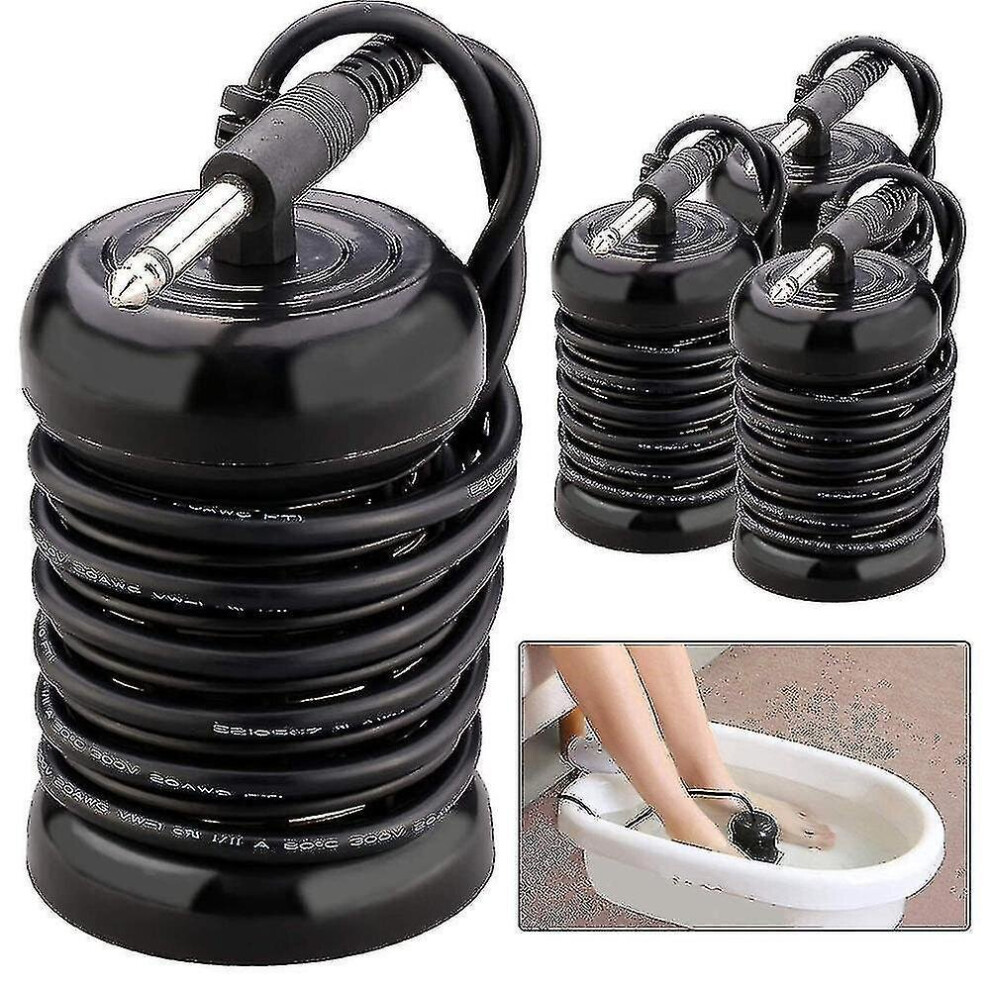 Mini Ionic Detox Foot Bath Arrays Round Stainless Steel Array Aqua Spa