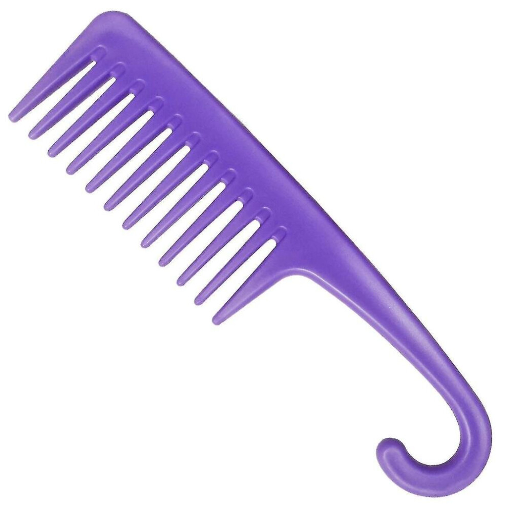 Wide Tooth Comb Detangling Hair Brush, Premium Care Handgrip Comb