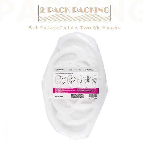 Hanging Wig Stands, Wig Hangers For Wigs, 2 Pack 1