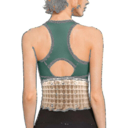 Decompression Lumbar Support Belt Waist Air Traction Brace Spinal Back 1