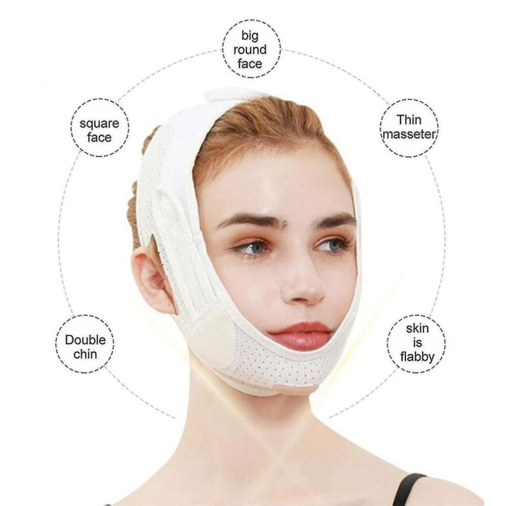 Hkhbjs Elastic Face Slimming Bandage V Line Face Shaper Women Chin Cheek Lift
