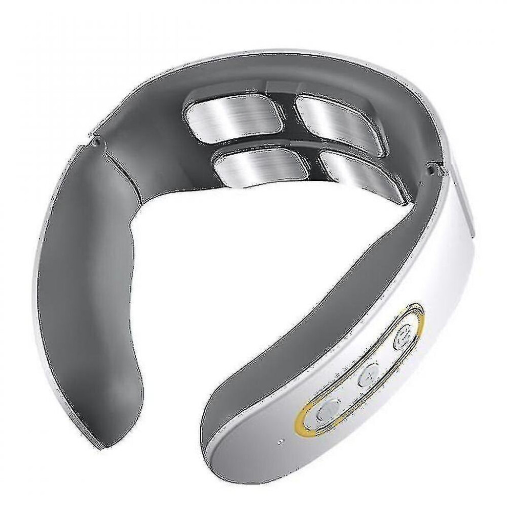 Hkhbjs 4-Head Smart Electric Neck And Shoulder Pulse Massager