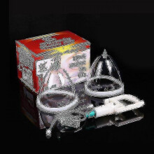 123mm Big Vacuum Cupping For Women Manual Breast Enlargement Massager