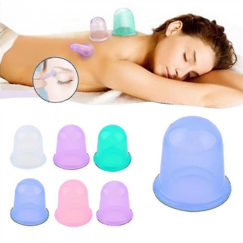 Hkhbjs Full Body Vacuum Massager Silicone Cup Anti Cellulite Relieve Physical Fatigue