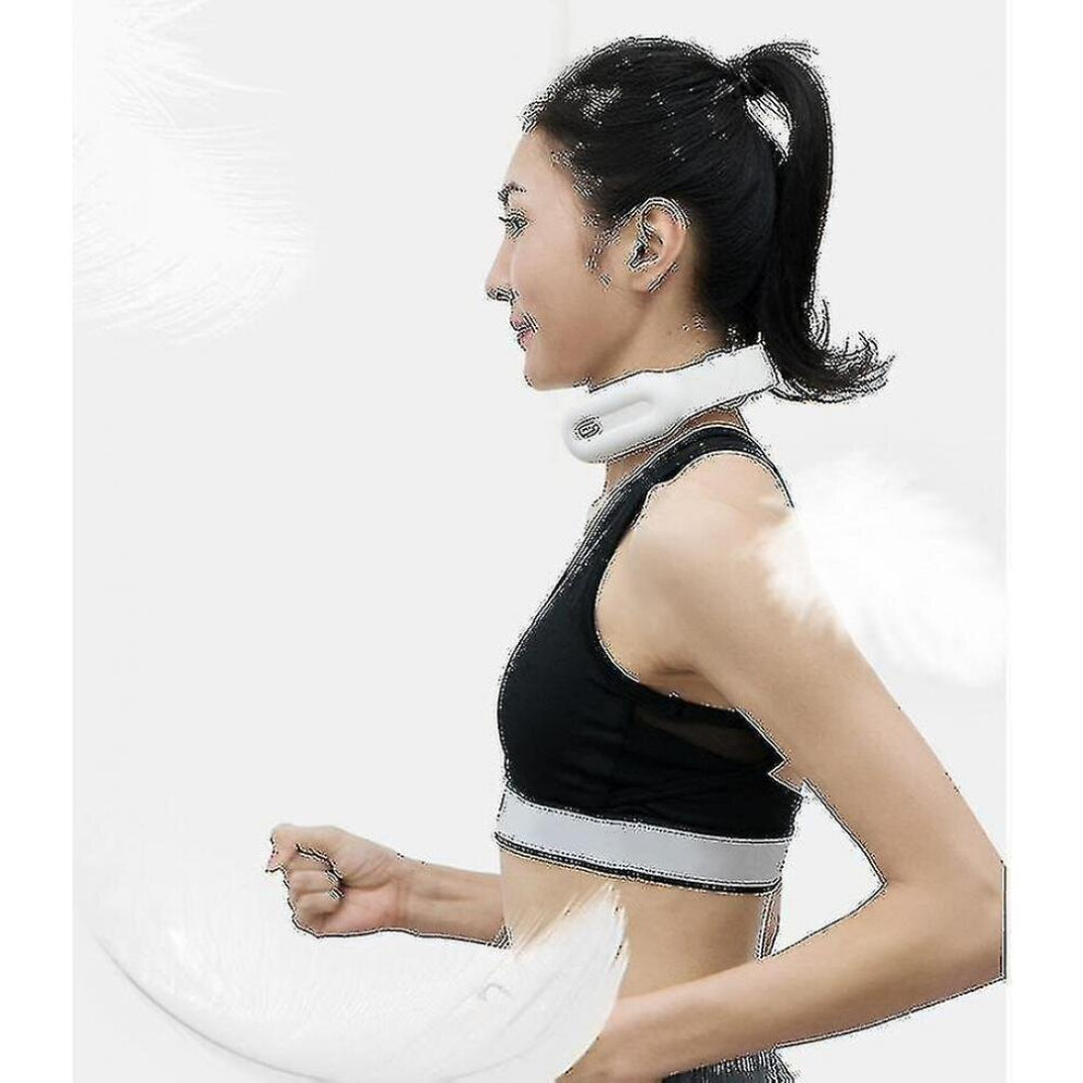 Hkhbjs Smart Electric Neck And Shoulder Massager Pain Relief Health Care Toolwhite
