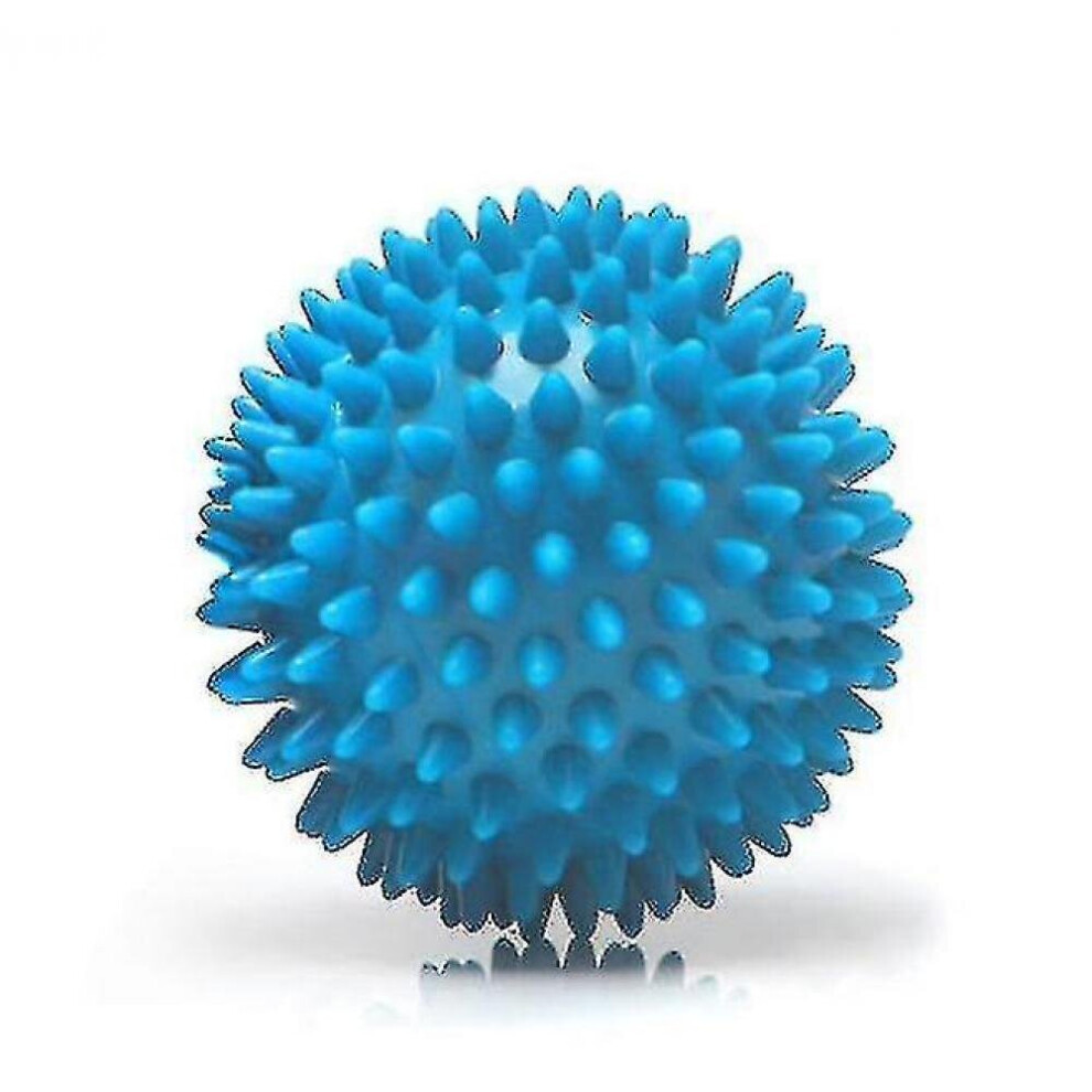 Blue Massage Ball With Soft Spikes,for Plantar Fasciitis Amp; Reflexology,fascia Ball Fitness Ball