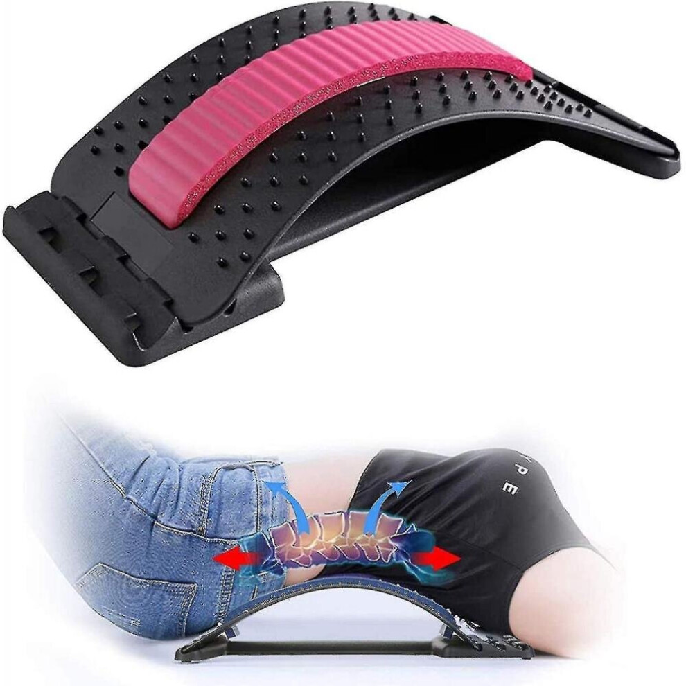 Back Stretching Device,back Massager For Bed Chair Car