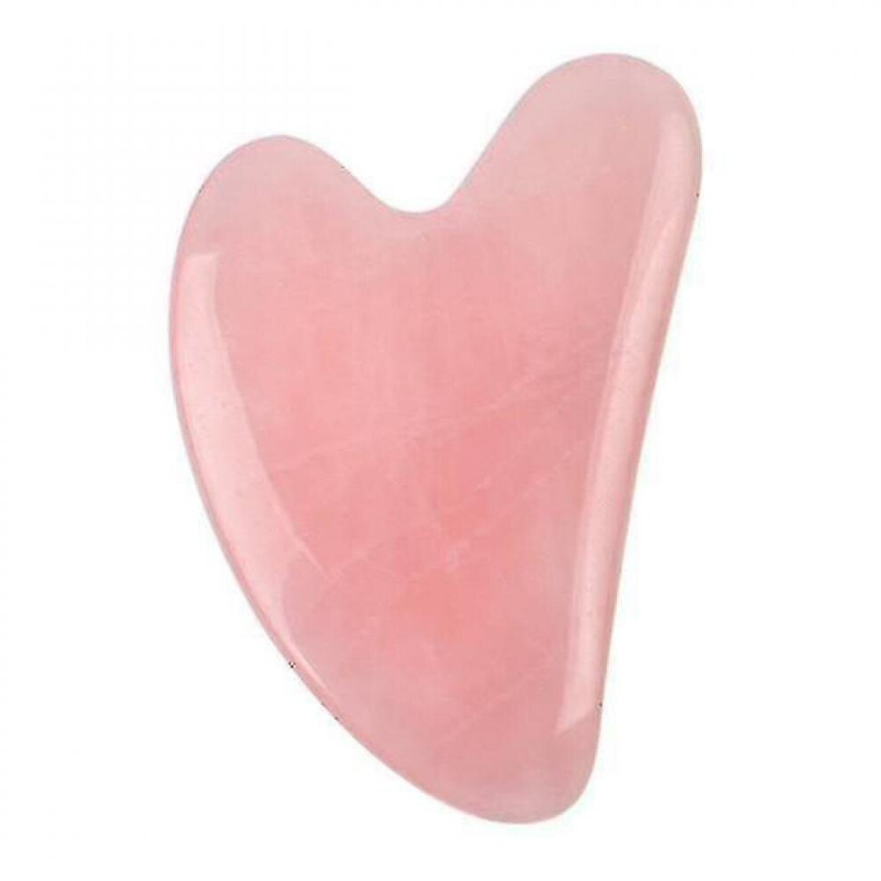 Hkhbjs Natural Rose Quartz Massage Stone - Facial Spa Tool