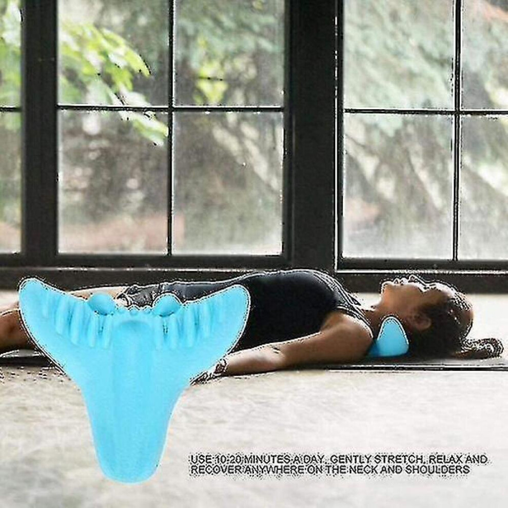 Hkhbjs Neck Massage Pillow Portable Cervical Spine