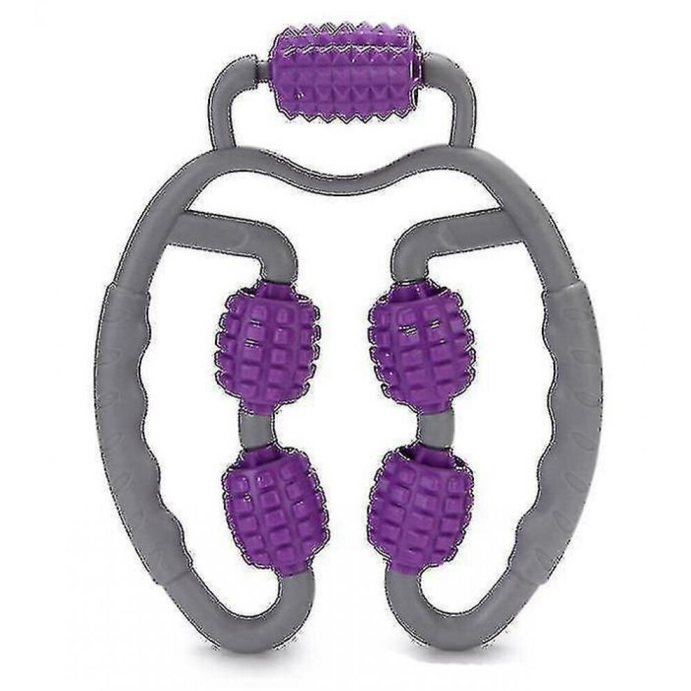 Hkhbjs Leg Massager, Muscle Relaxer Roller, Stovepipe Fitness Foam Roller Purple