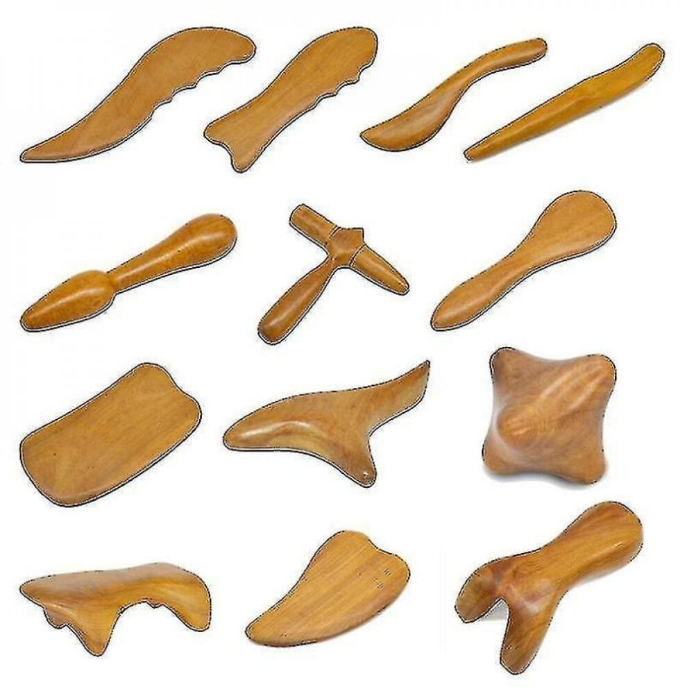 Hkhbjs Fragrant Wood, Body Massage Tool Foot Reflexology Acupuncture Thai Massager