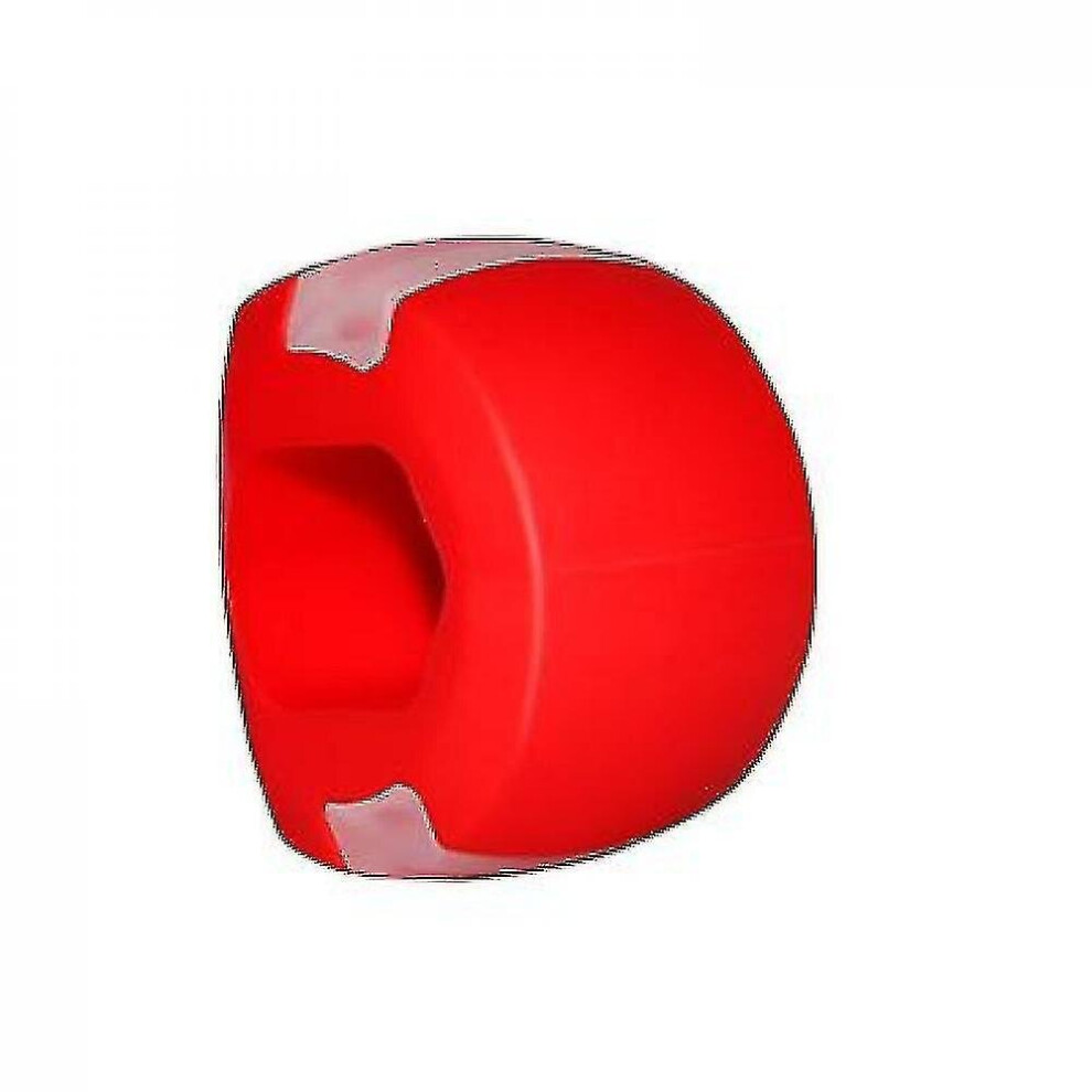 Hkhbjs Red Masseter Trainer Jaw Trainer Chew Jawline Fitness Ball Facial Muscle Training Device(Red)