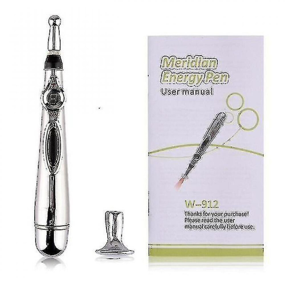 Hkhbjs Pain Relief Therapy Electronic Acupuncture Pen Energy Heal Massage Body Head Massage Safe Meridian