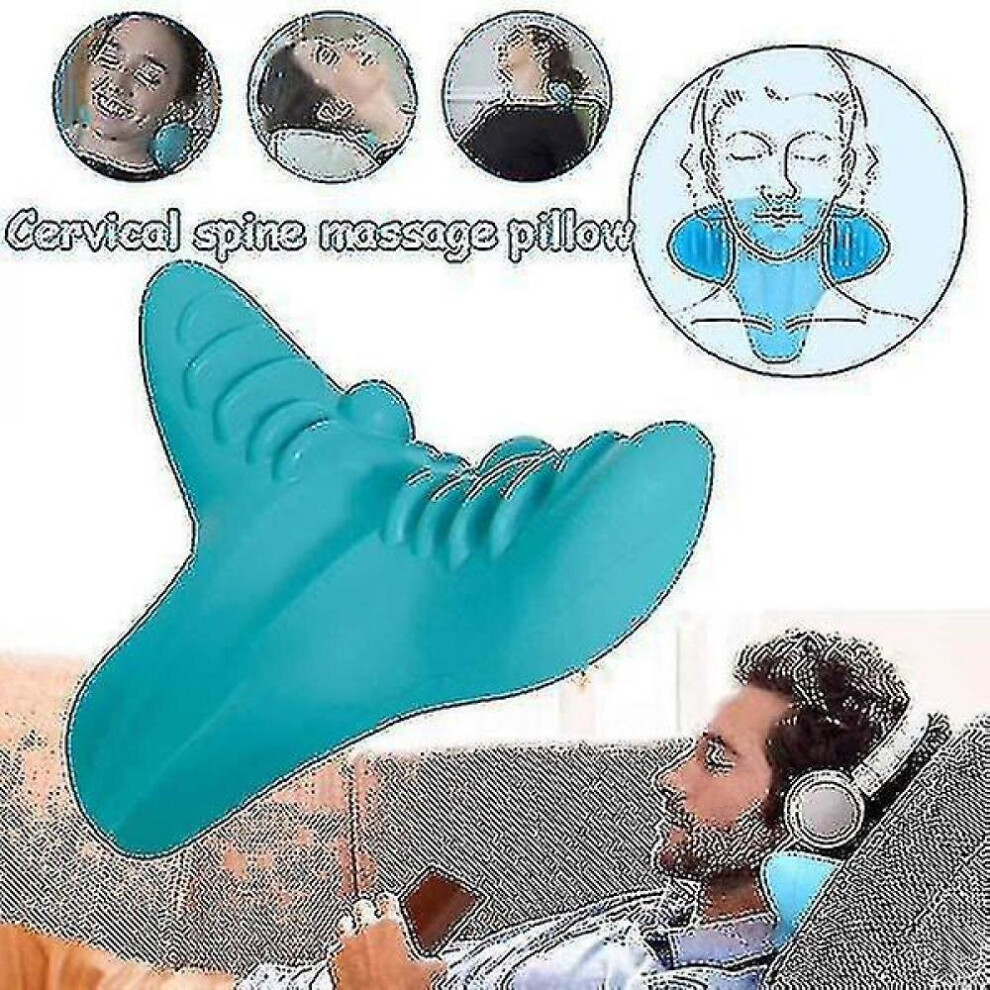 Hkhbjs For Neck Massage Pillow Portable Cervical Spine