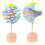 Wooden Decompression Stick Artifact-rotating Lollipop 3