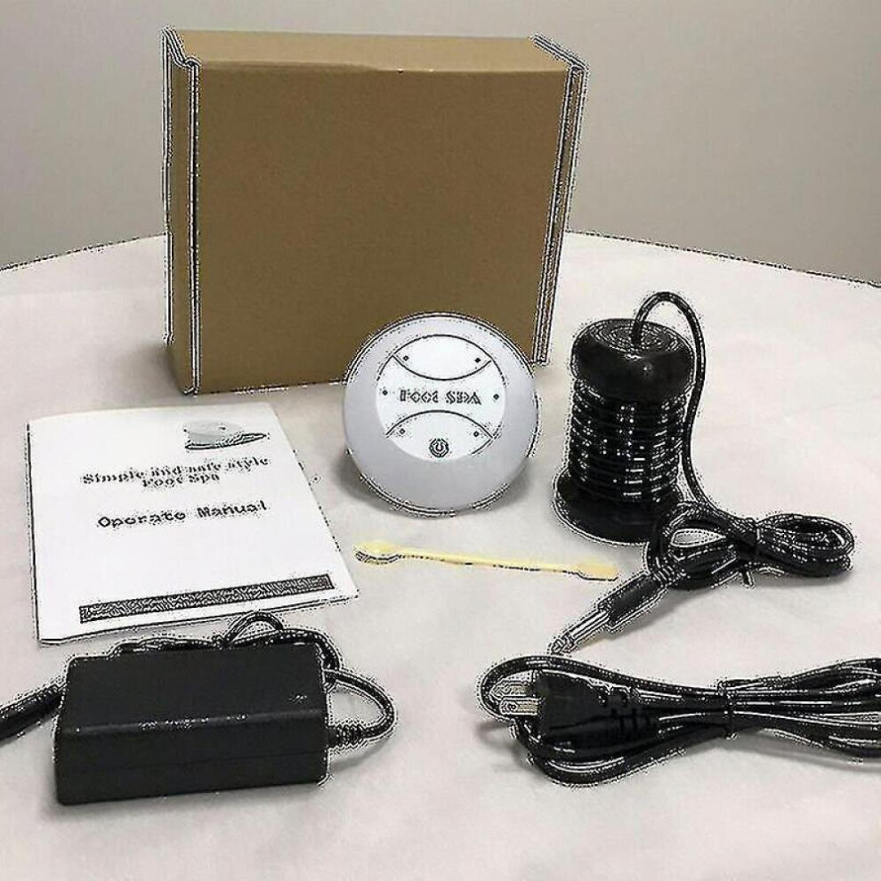 Hkhbjs Us Plug Mini Foot Spa Bath Massager Detox Machine Ion Cleanse Ionic Foot Bath Aqua Cell Spa Machinem