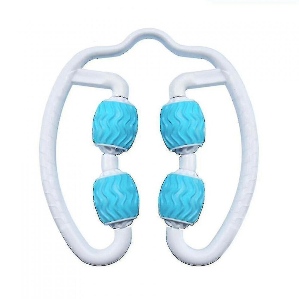 Hkhbjs Blue Yoga Massage Roller Trigger Point For Arm Leg Neck