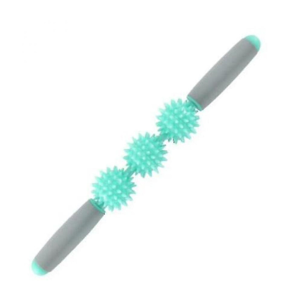 Hkhbjs Green Spike Roller Massager Muscle Relaxation Thin Legs Artifact Yoga Massage Stick(Green)