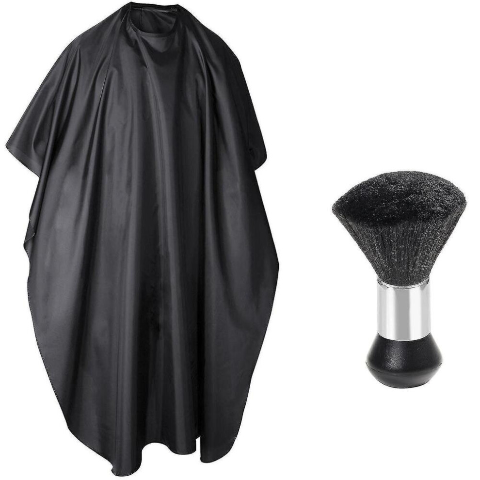 Hkhbjs Full Length Unisex Hairdressing Barbers Gown Neck Duster Clippings Brush