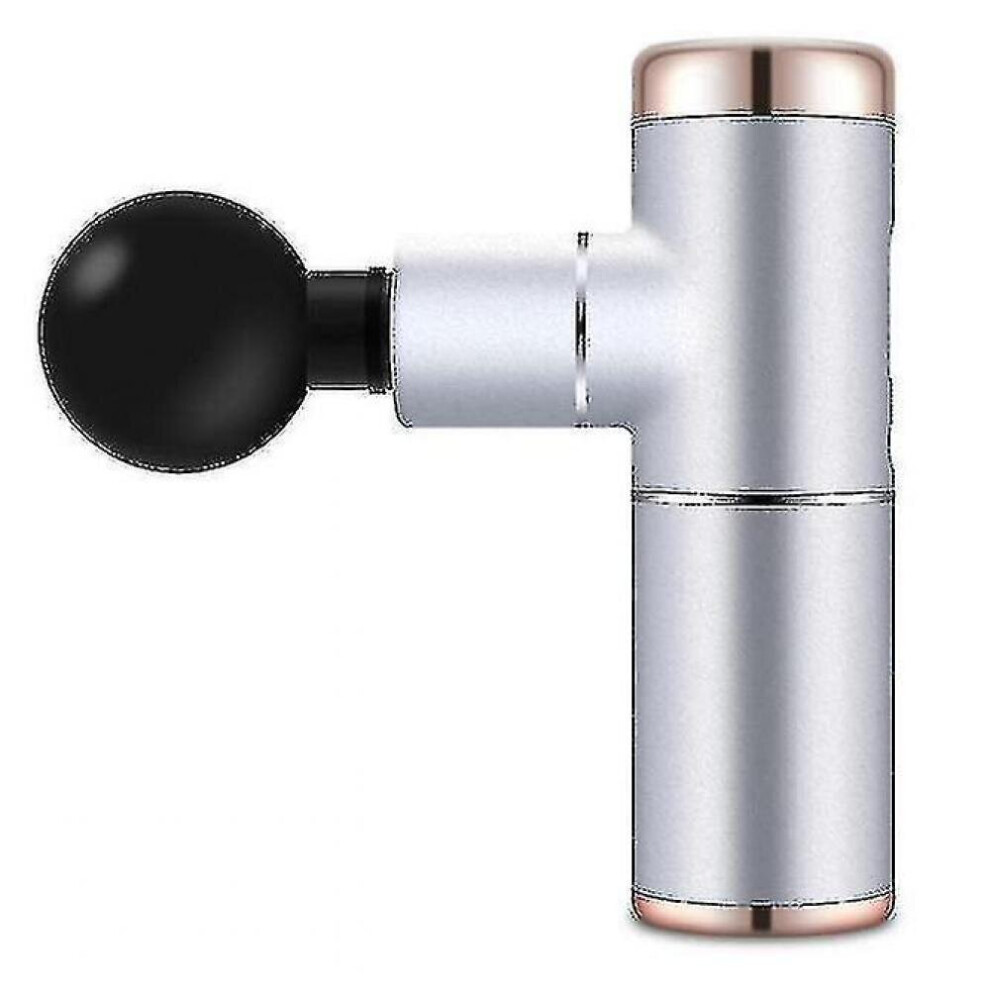 Hkhbjs Silver Household Exercise Fitness Deep Muscle Massage Gun