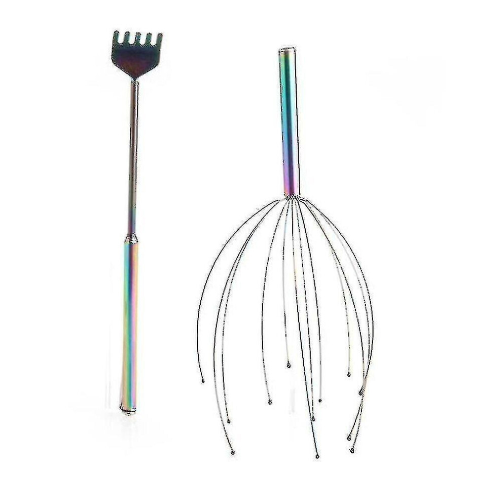 Hkhbjs Luxury Calming Set (Head Tickler Amp; Extendable Scratcher)