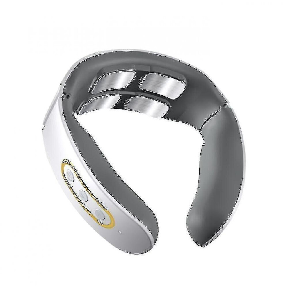 Hkhbjs Four-Head Cervical Spine Massager, Multifunctional Neck Vibration Kneading Neck And Neck Protector