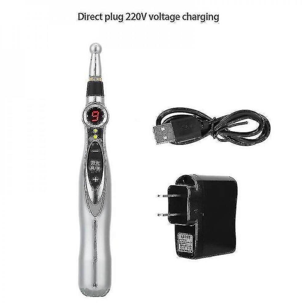 Hkhbjs Body Massage Tools Electric Meridians Acupuncture Massage Pen Body Relaxing Guasha Health Care