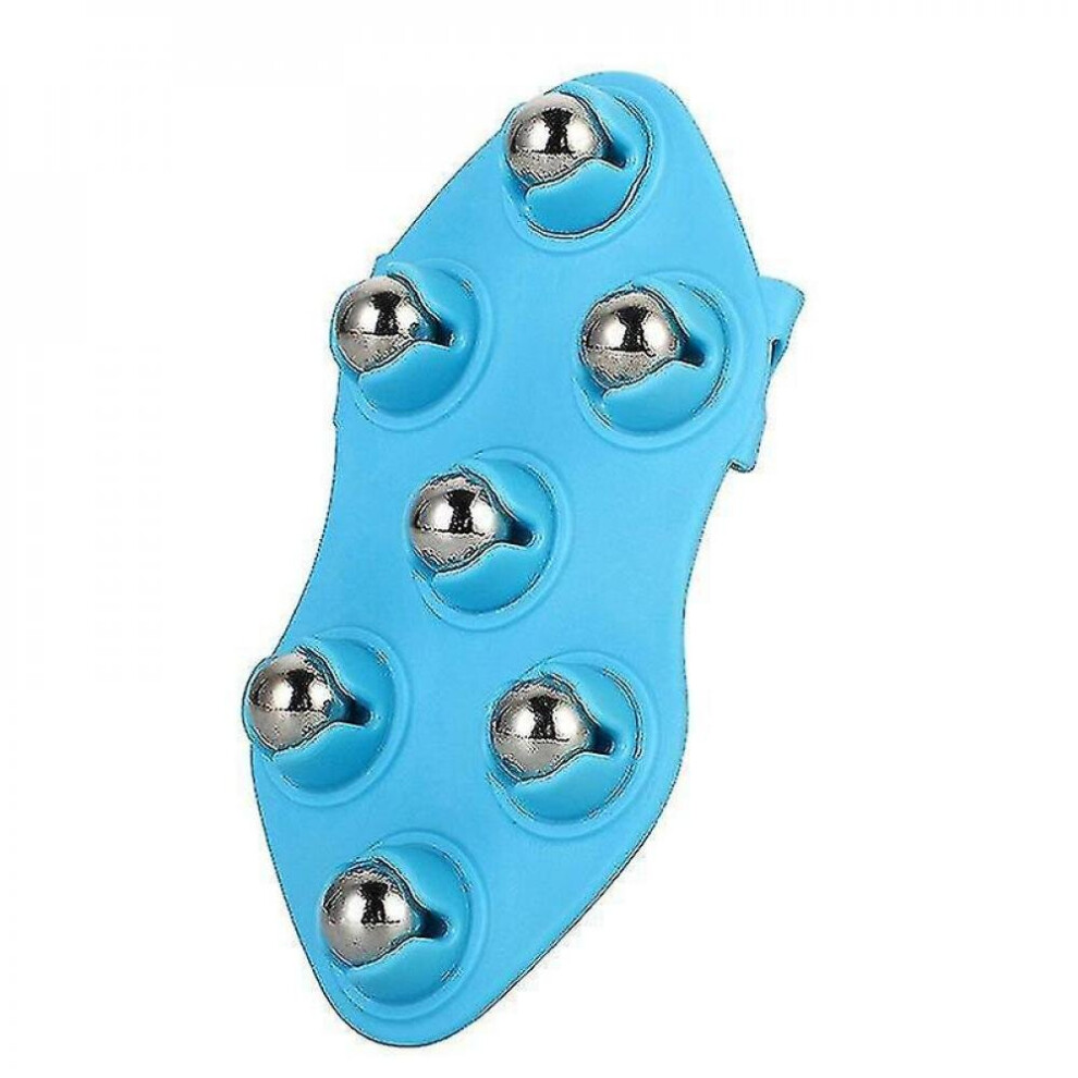 1pc Body Massager Roller Ball Massage Glove Anti-cellulite Pain Relief Massager For Neck Shoulder Ba