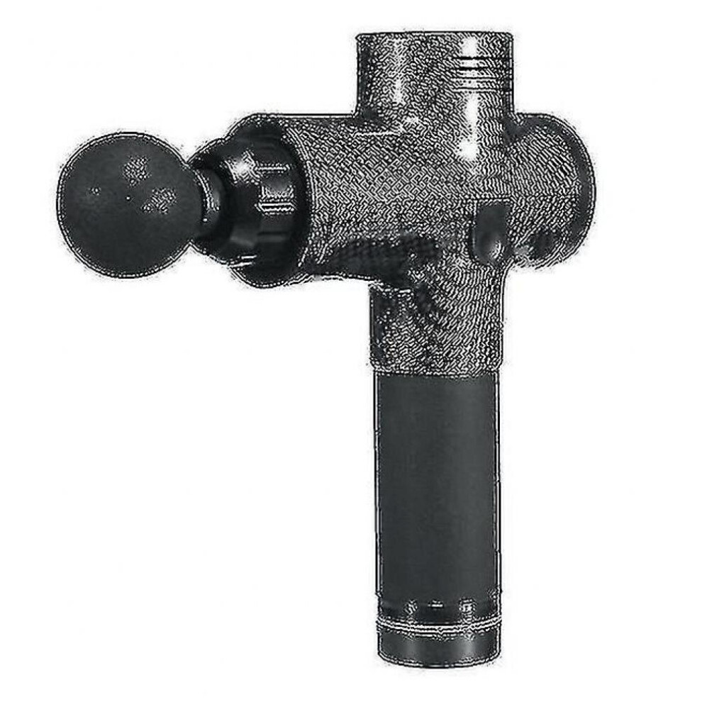 Hkhbjs Deep Muscle Relax Massage Gun Electric Massager Fitness Equipmentsilver