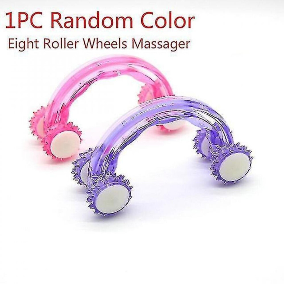 Hkhbjs Purple Roller Massager Plastic Body Care Promotes Blood Circulation [Purple]