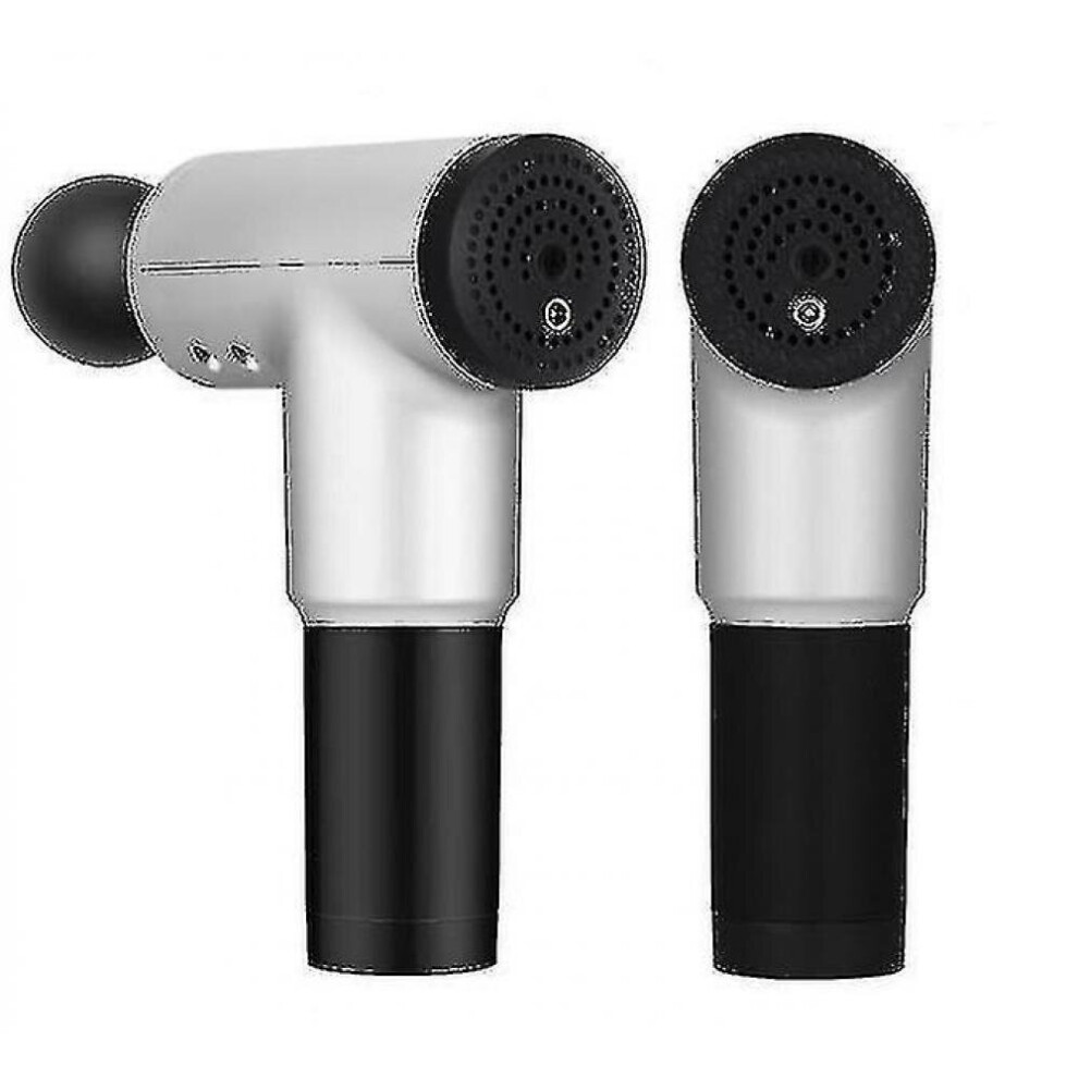 Hkhbjs Black Us Plug Muscle Fascia Gun Massager Electric Muscle Relaxer Hand-Held Deep Tissue Muscle