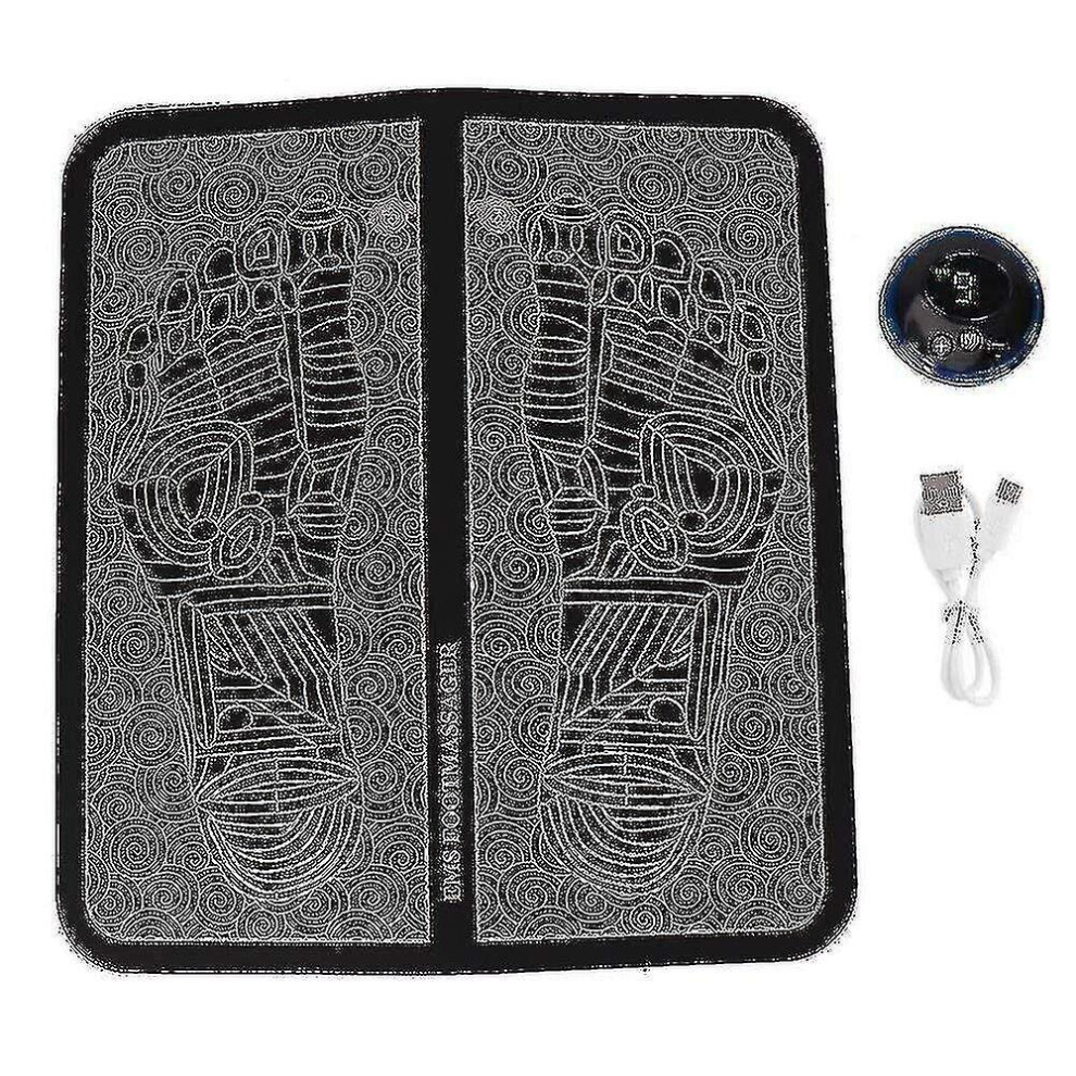 Hkhbjs Ems Foot Massager Electric Foot Massage Pad Feet Muscle Stimulator Mas