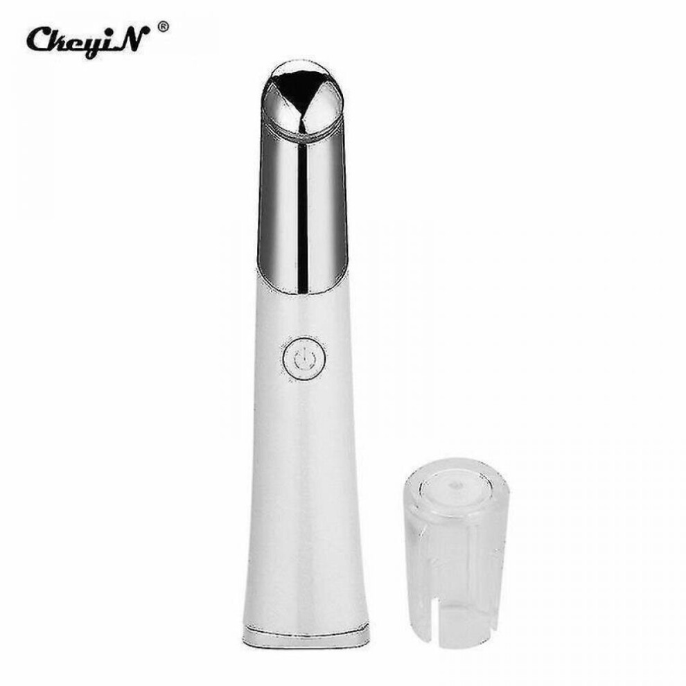Hkhbjs White Electric Eye Massager Vibrating Slimming Lifting Massage Stick|Home Use Beauty Devices(White)