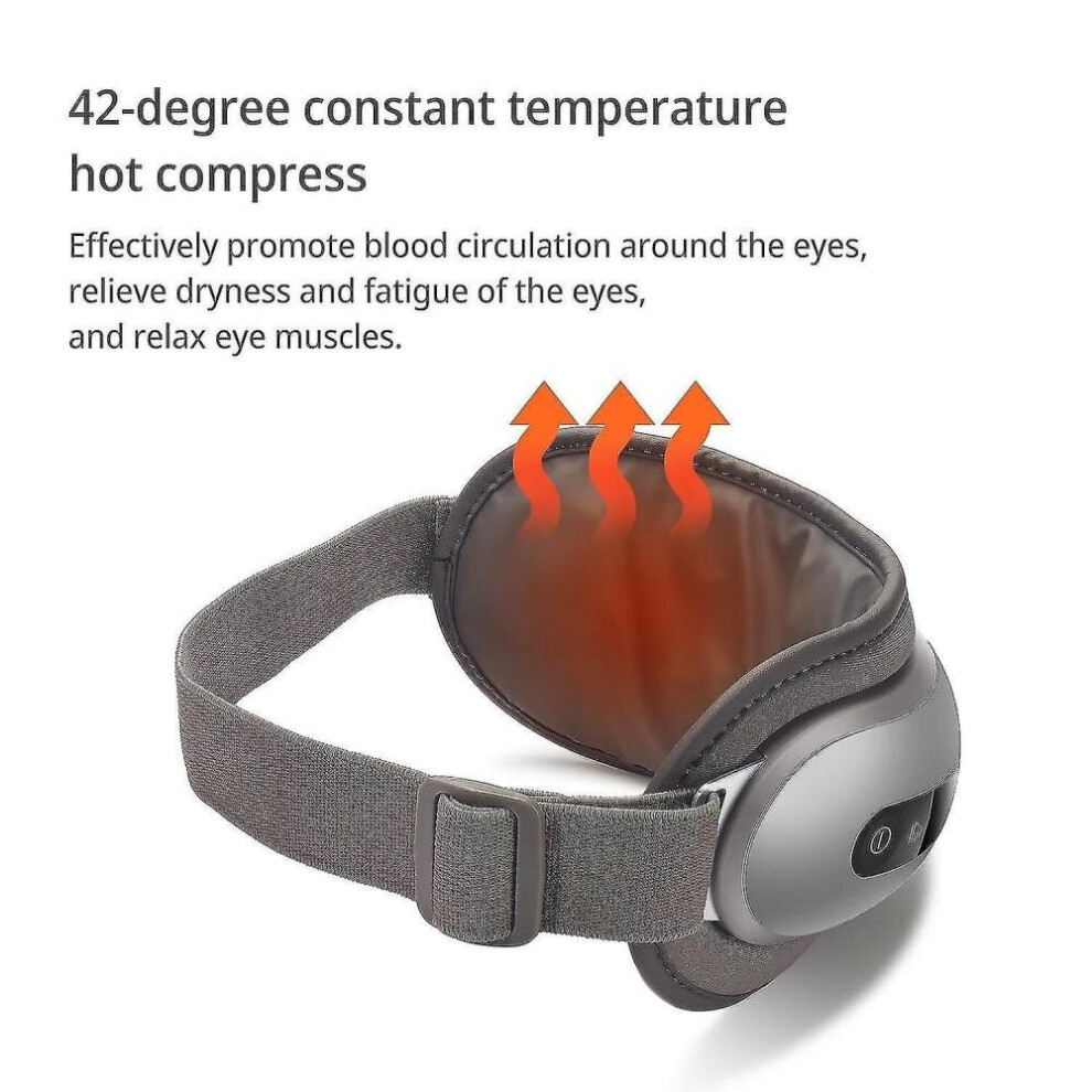 Hkhbjs 4D Smart Airbag Vibration Eye Massager Heating And Soothing Music Device|Eye Massage Instrument