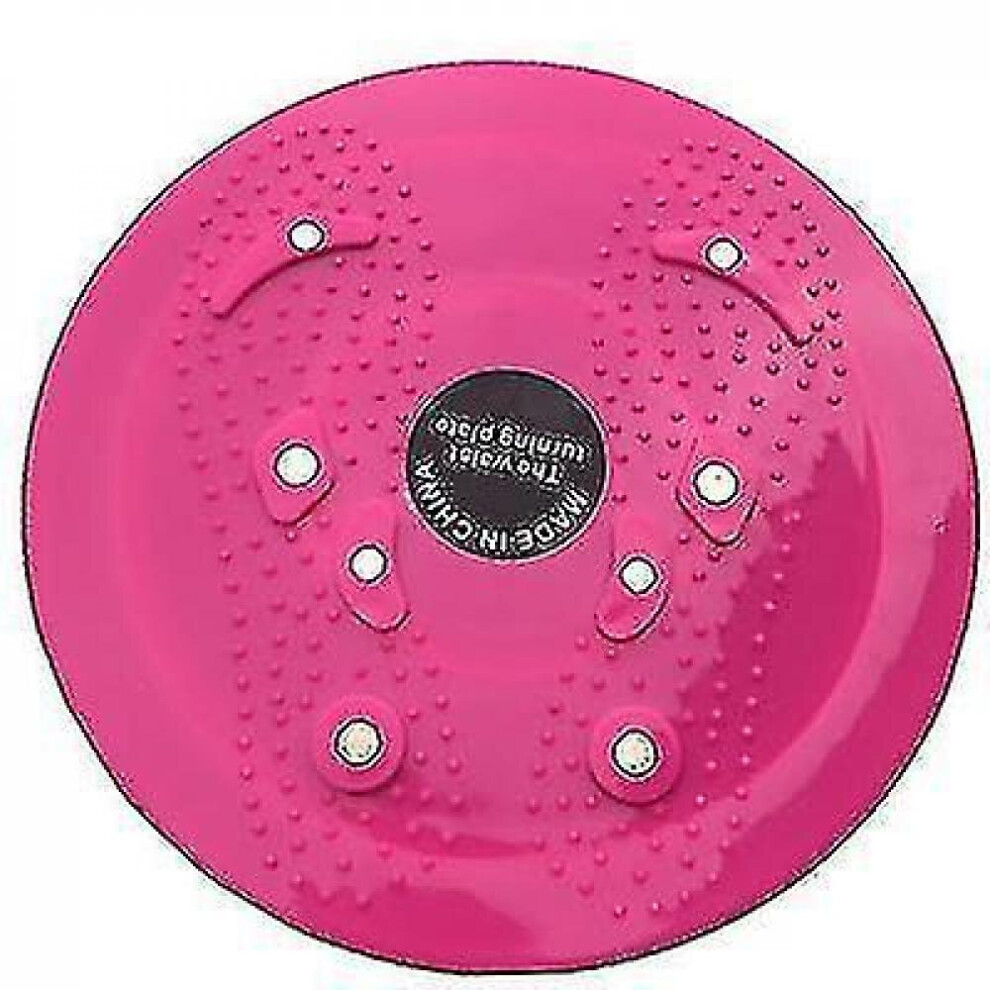 Footprint Waist Twisting Disk Magnet Waist Twisting Machinepink