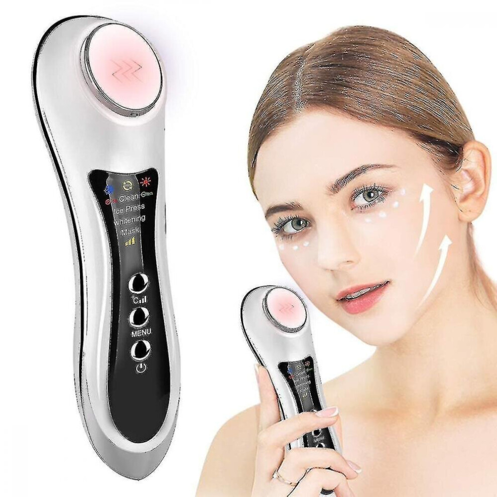 Hkhbjs Hot And Cold Face Massager Ion Facial Device Skin Firming Face Toning
