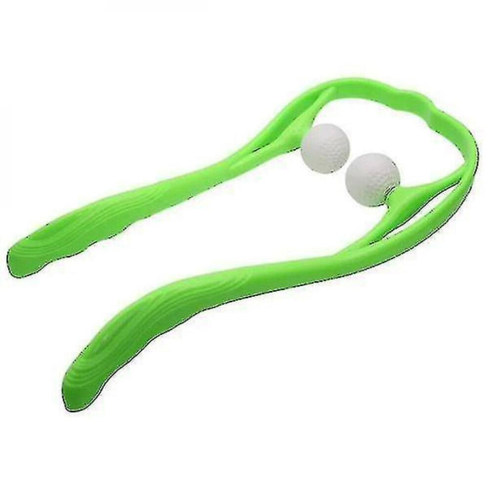 Hkhbjs Neck Control Roller Relief Fatigue Massage(Green) Green