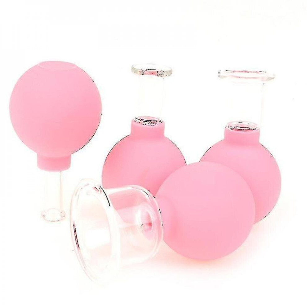 Hkhbjs S Vacuum Cupping Cups Pvc Head Glass Suction Body Massage