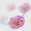 (Pink) Hand Operated LED Children's Toy Drone 10
